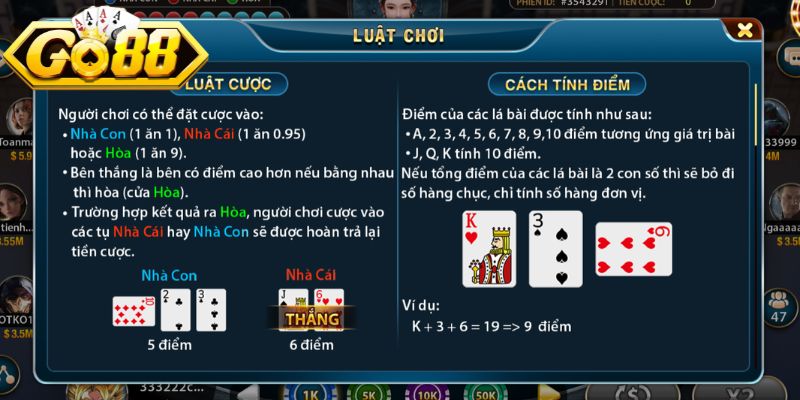 Quyết định xuống tiền vào các cửa cược mong muốn