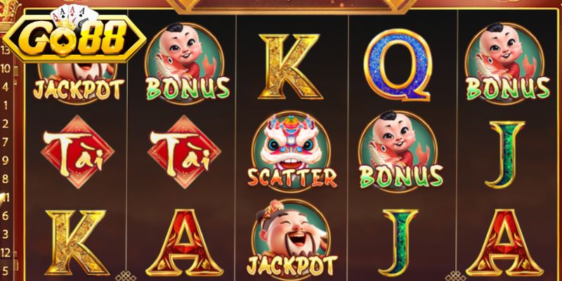 Nổ Hũ Thần Tài - Tận Dụng Cơ Hội Nhả Jackpot Lớn Nhất 2 Dòng biểu tượng đặc trưng
